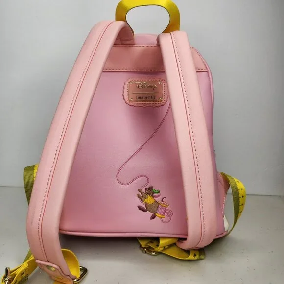Loungefly Disney Cinderella 70th Anniversary Pink Dress Mini Backpack - Picture 3 of 14